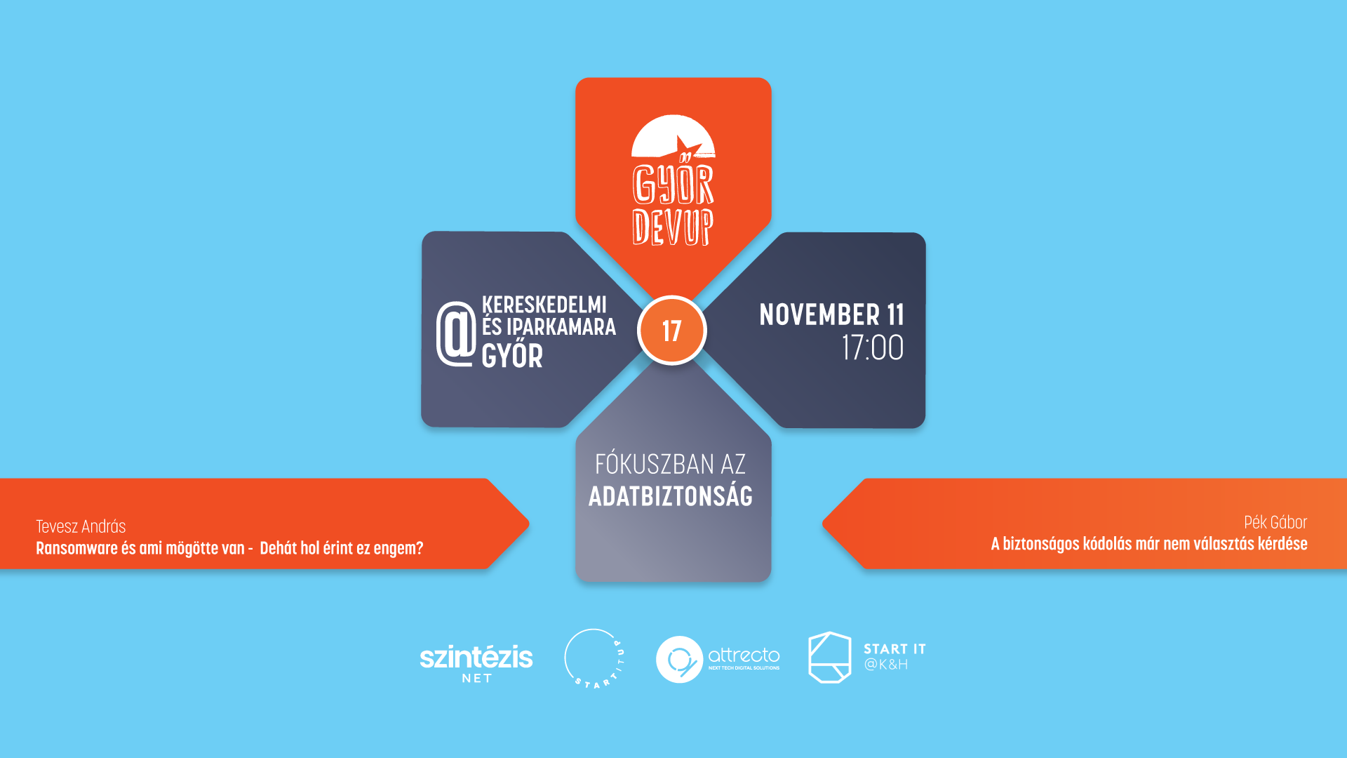 DevUp Győr - Fókuszban az adatbiztonság